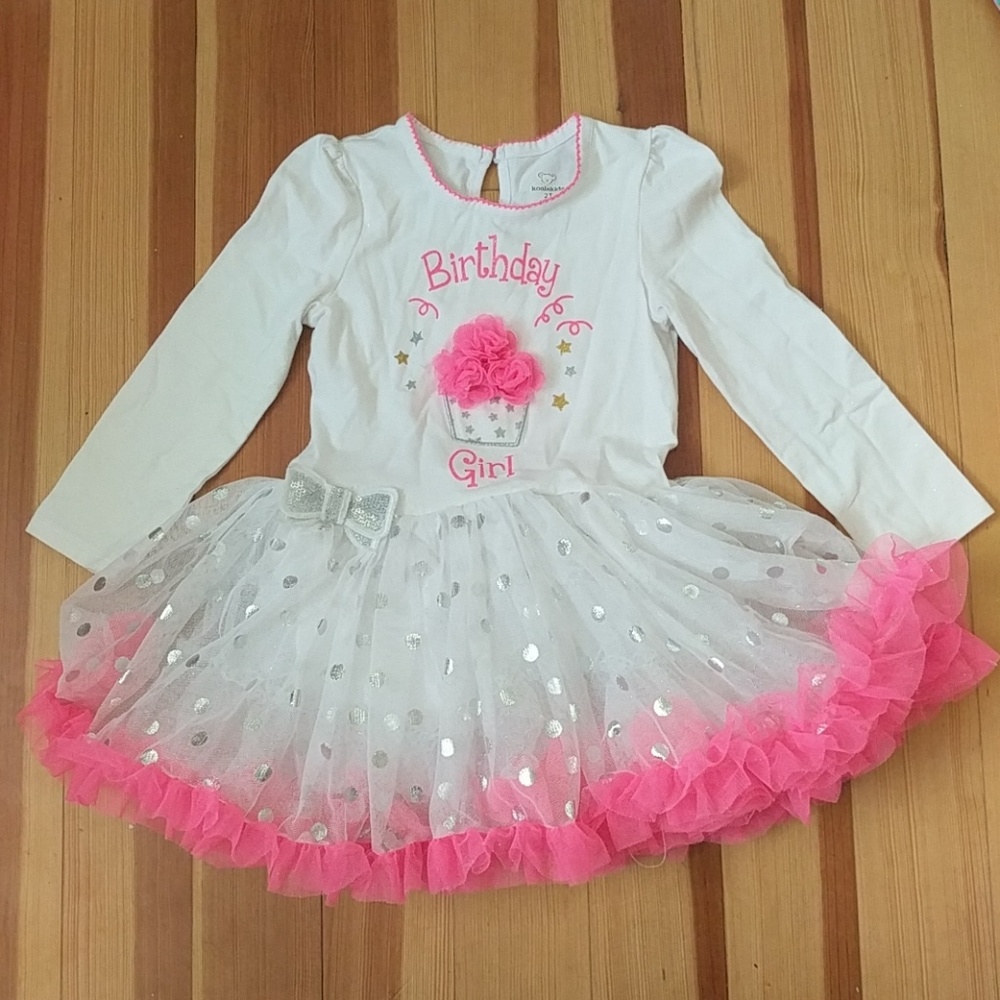 Birthday Girl dress with tutu